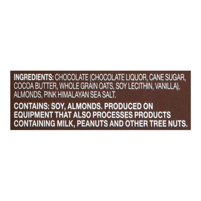 Endangered Species Dark Chocolate Oat Milk Sea Salt, 3 Oz Single Bars - Case of 12