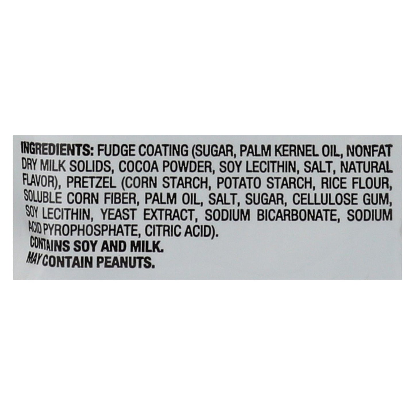 Glutino Chocolate Pretzels - Case of 12 - 5.5 Oz Bags