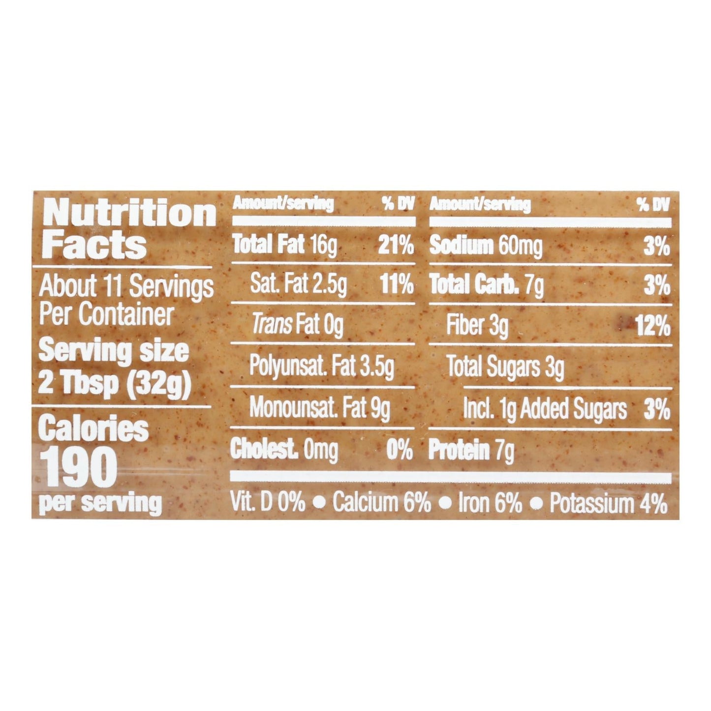 Maranatha No-Stir Crunch Almond Butter - 6 Pack x 12 oz