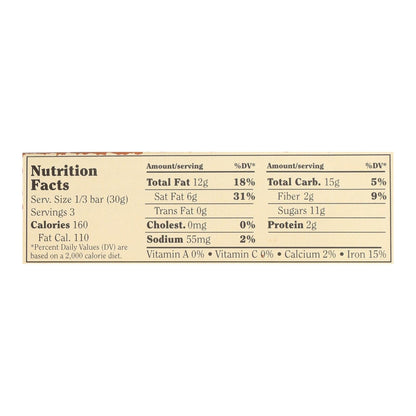 Chocolove Salted Almond Butter Dark Chocolate Bars - 3.2 oz (10 Pack)