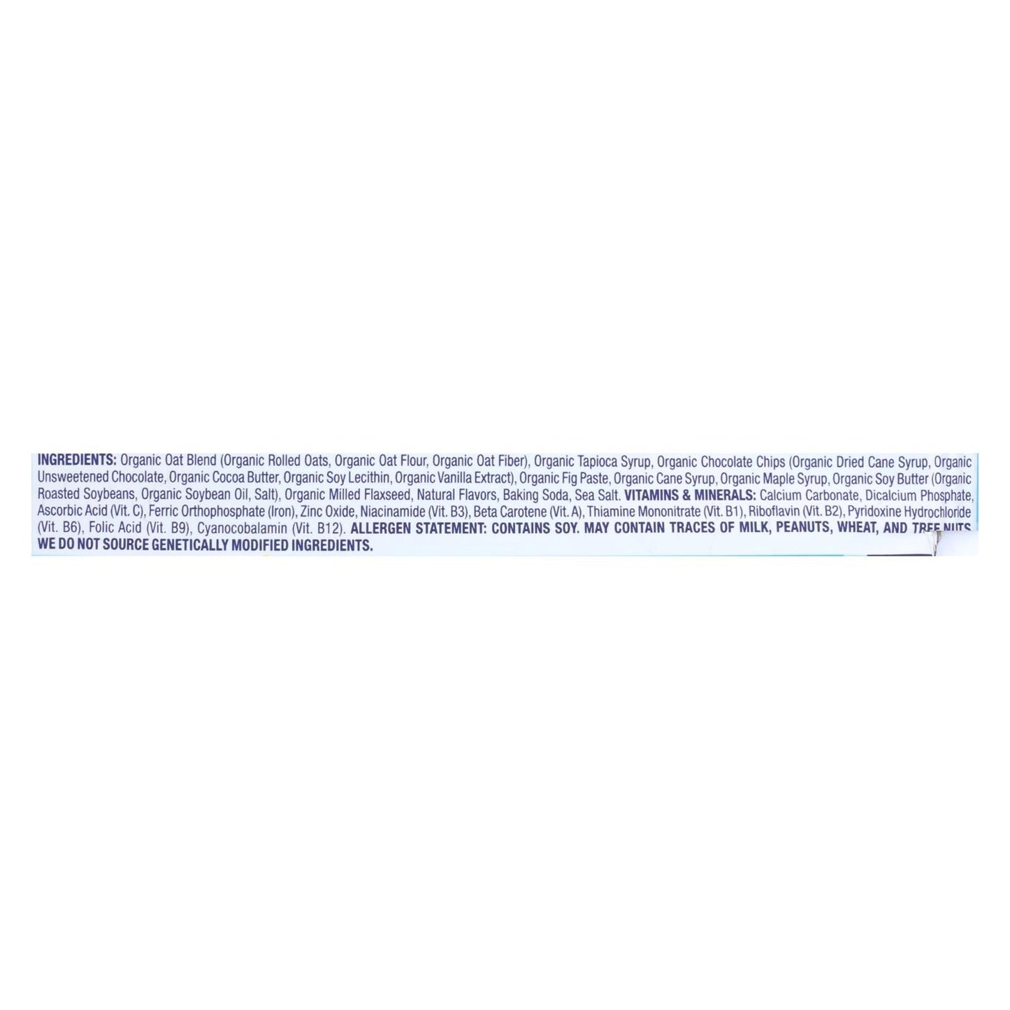 Clif Bar Zbar, Organic Chocolate Chip, 1.27 Oz Each, Case of 18