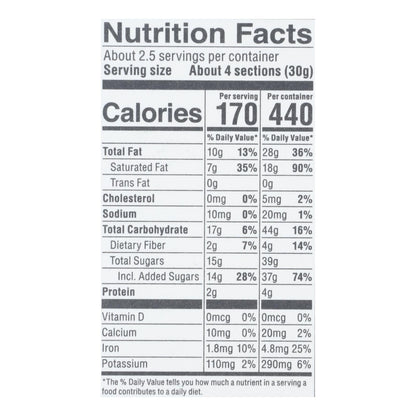Alter Eco Americas Organic Dark Coconut Toffee Chocolate Bar (2.82 Oz, Pack of 12)