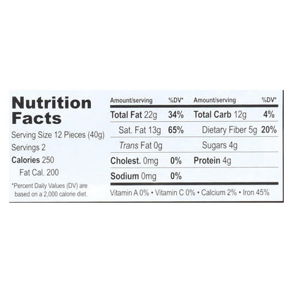 Equal Exchange Extreme Dark Organic Chocolate Bar - Pack of 12, 2.8 Oz