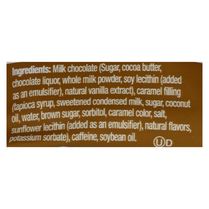 Awake Chocolate Bites: Chocolate Caramel - Case of 50 (0.58 Oz. Each)