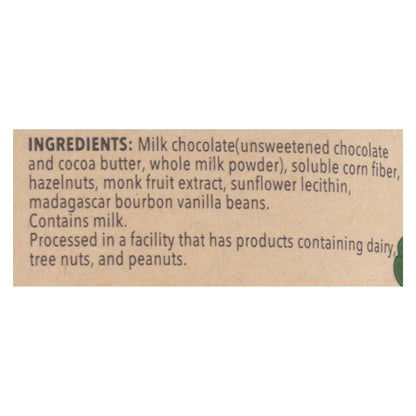Choc Zero Keto Milk Chocolate Hazelnut - 12 Pack of 6 Oz Bars