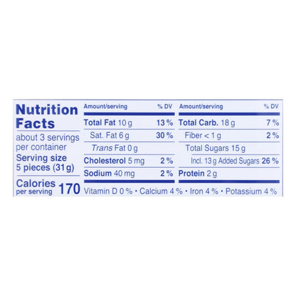 Ritter Sport Milk Chocolate Butter Biscuit Chocolate Bars - 3.5 Oz. Bars - Case of 11