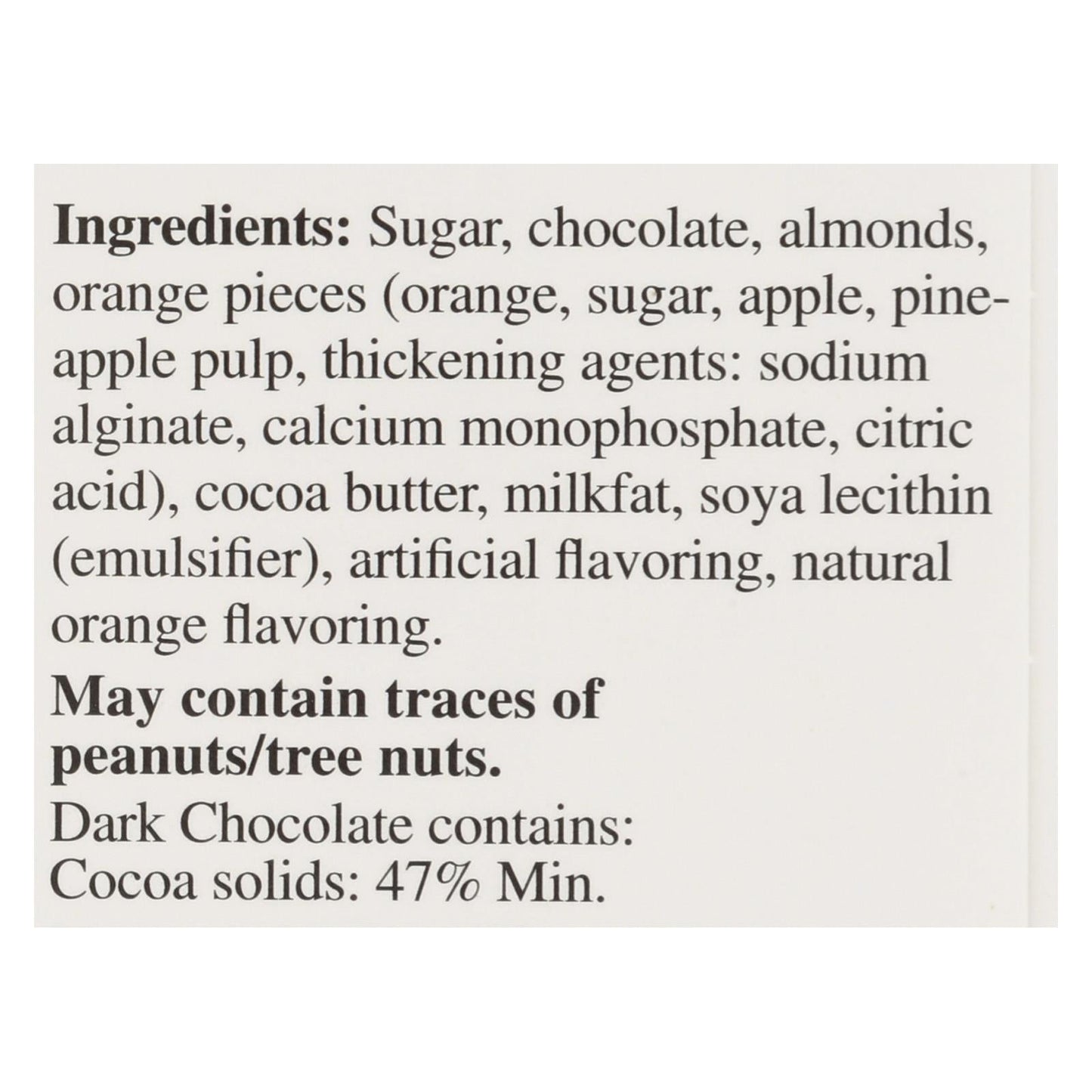 Lindt Excel 3.5 Oz Orange Chocolate Bar - 12 Count