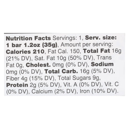 Divine Dark Chocolate Snack Bars - Case of 18 - 1.2 Oz Each