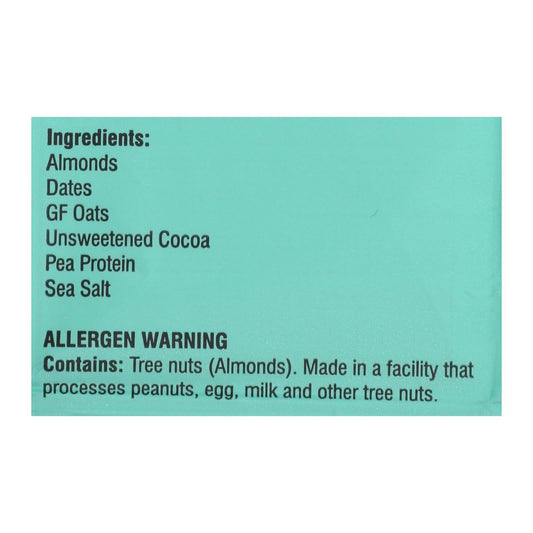 Kize Concepts Energy Bar: Almond Chocolate Sea Salt, 1.5 Oz, Pack of 10