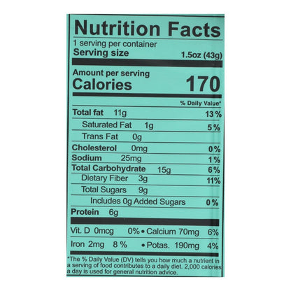 Kize Concepts Energy Bar: Almond Chocolate Sea Salt, 1.5 Oz, Pack of 10