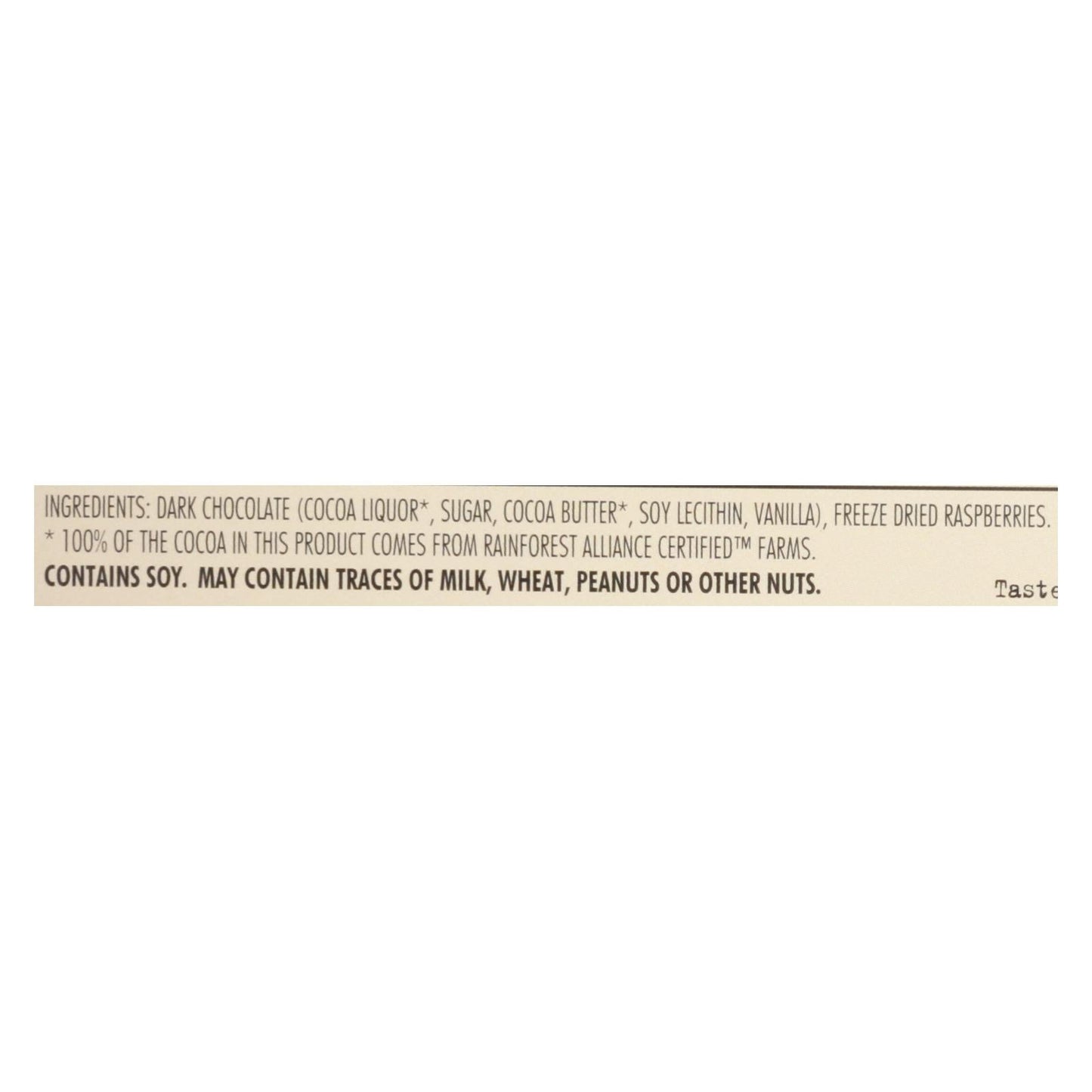 Chocolove XOXOX Premium Dark Chocolate Bars with Raspberries, 3.1 oz., Case of 12
