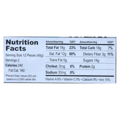 Equal Exchange Organic Dark Chocolate Coconut Bars - 12 Bars - 2.8 Oz