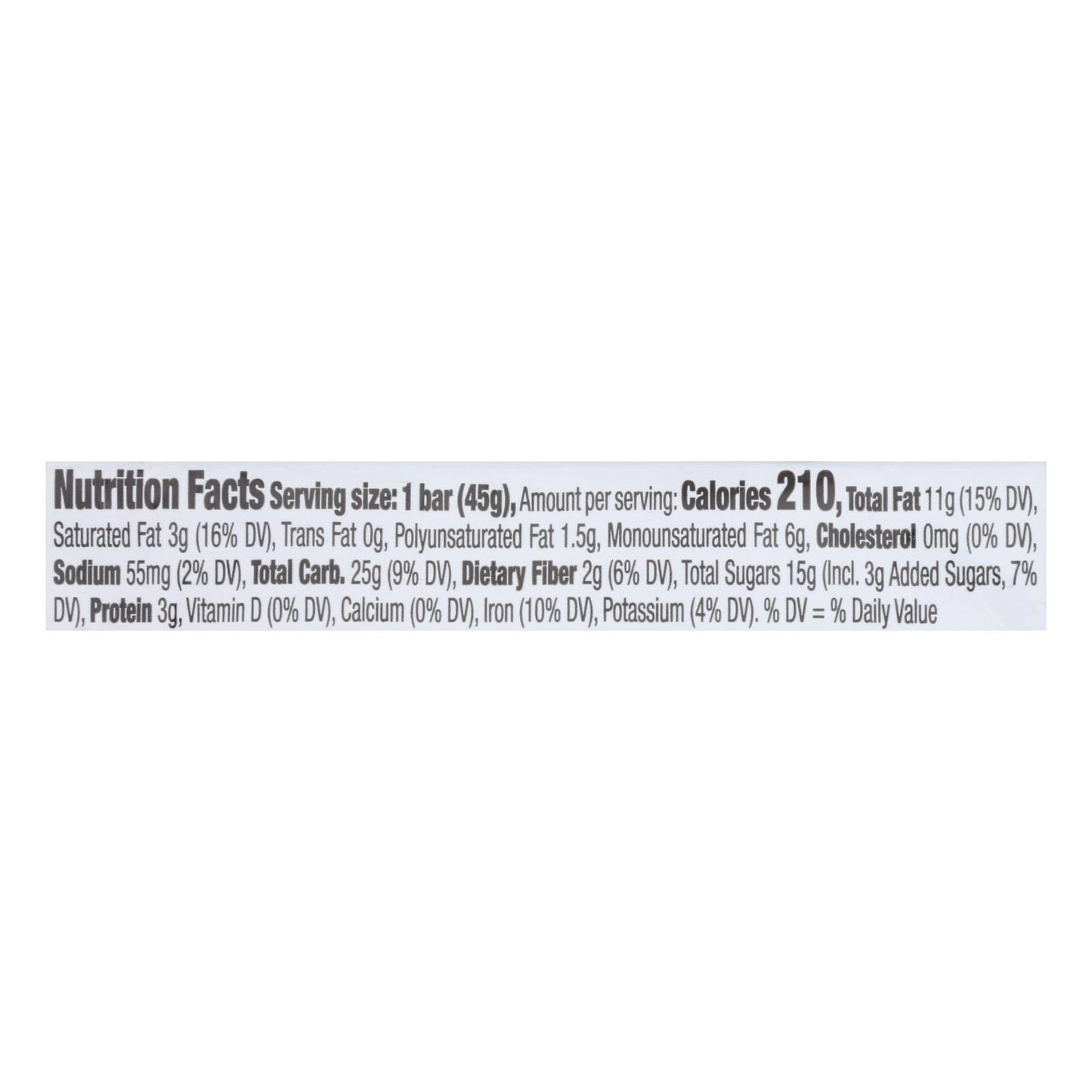 Larabar Chocolate Chip Cookie Dough - Case of 16 - 1.6 Oz Each