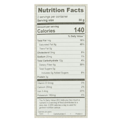 Brooklyn Born Chocolate - Keto Energy Bar - Mint Caco - Case of 12 - 2.1 Oz