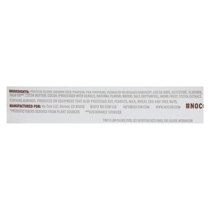 D's Natural No Cow Bar - Chocolate Fudge Brownie - 2.12 Oz Pack of 12
