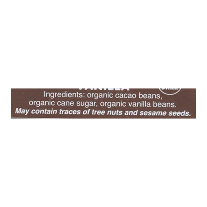Taza Chocolate Mexicano Organic 50% Dark Chocolate with Vanilla Discs, 2.7 Oz Pack of 12