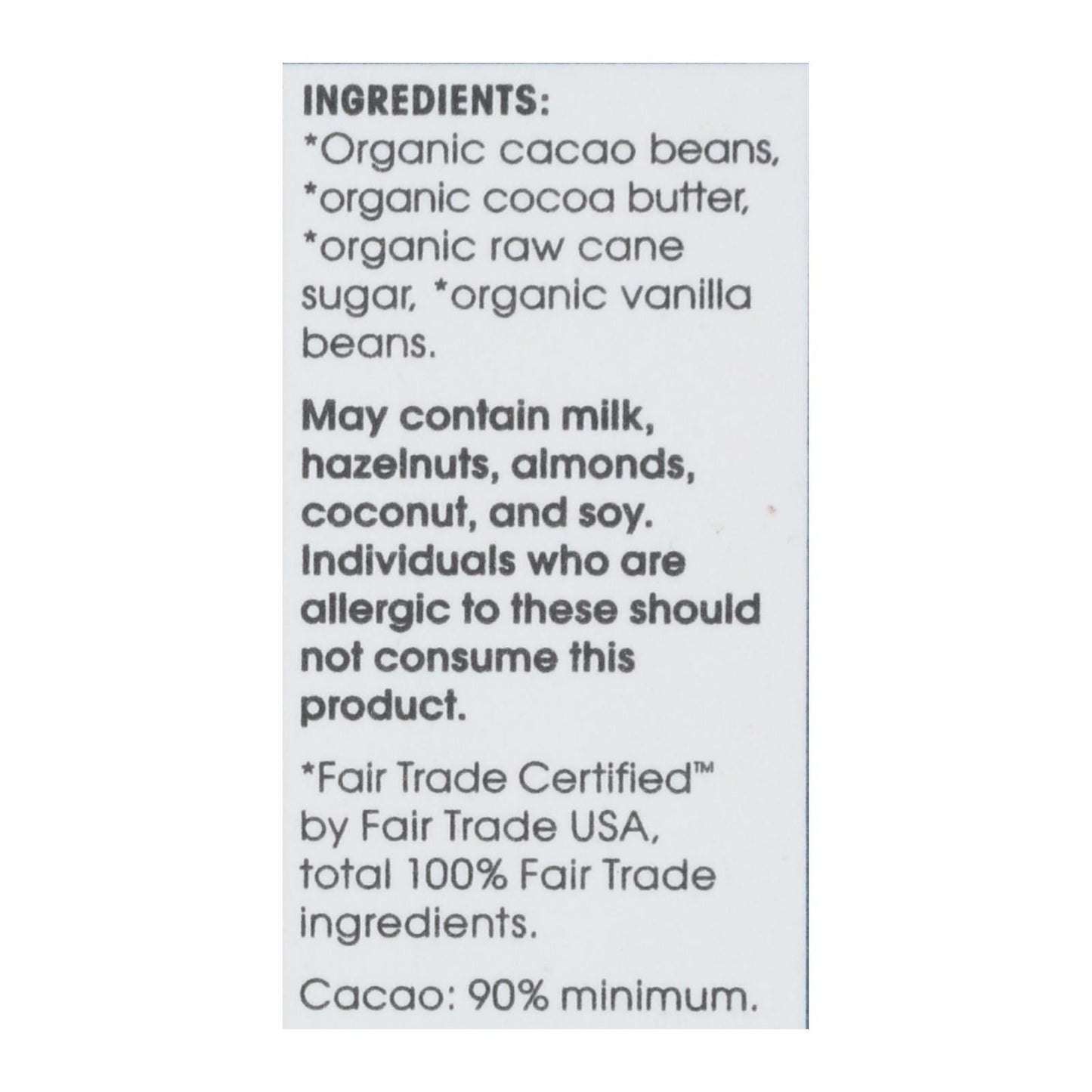 Alter Eco Organic Dark Super Blackout Chocolate Bar, 2.65 oz, Case of 12