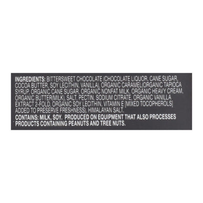 Endangered Species Dark Chocolate Caramel Sea Salt 3 Oz Chocolate Bars, 12-Count