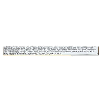 Raw Revolution Glo Bar - Peanut Butter Dark Chocolate & Sea Salt - 1.6 oz - 12 Pack