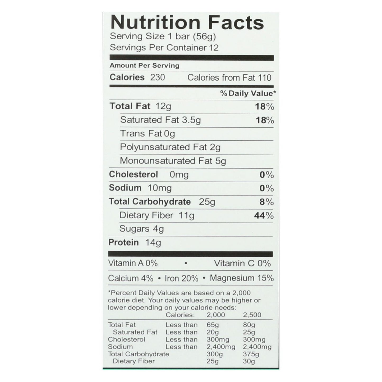 Aloha PLT Protein Bar, Chocolate Mint, 12 Pack, 1.98 Oz Bars