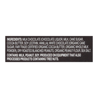 Endangered Species Milk Chocolate Peanut Butter Fudge Caramel 3 oz. Bars (12 Pack)