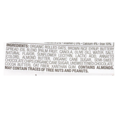 Bobo's Oat Bar, Chocolate Almond Butter Filled, 2.5 oz, Case of 12