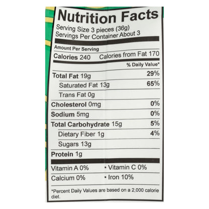 Alter Eco Organic Mint Creme Dark Chocolate Truffles (Case of 8 - 4.2 Oz.)