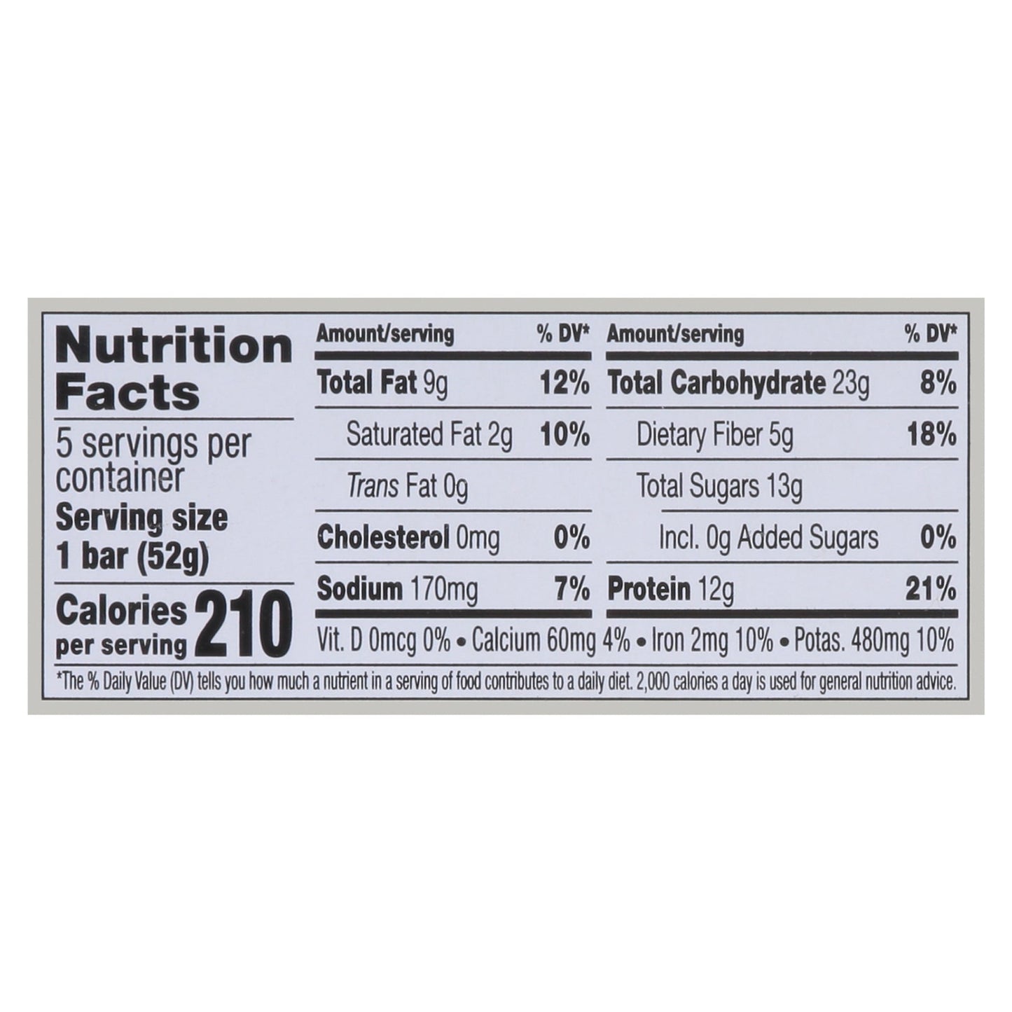 Rx Bar Coconut Chocolate Protein Bar - 6 x 1.83oz Packs