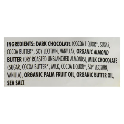 Chocolove Xoxox Bites - Decadent Dark Chocolate with Almonds & Sea Salt - 3.5oz (8ct)