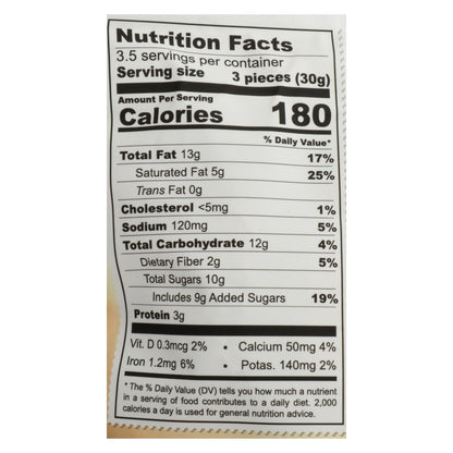 Chocolove Xoxox Bites - Decadent Dark Chocolate with Almonds & Sea Salt - 3.5oz (8ct)