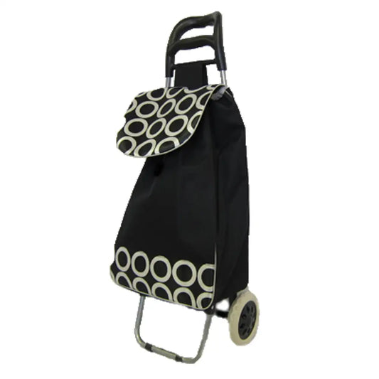 Shopping Bag on Wheels  Asst. Colors 12" x 21" x 8"