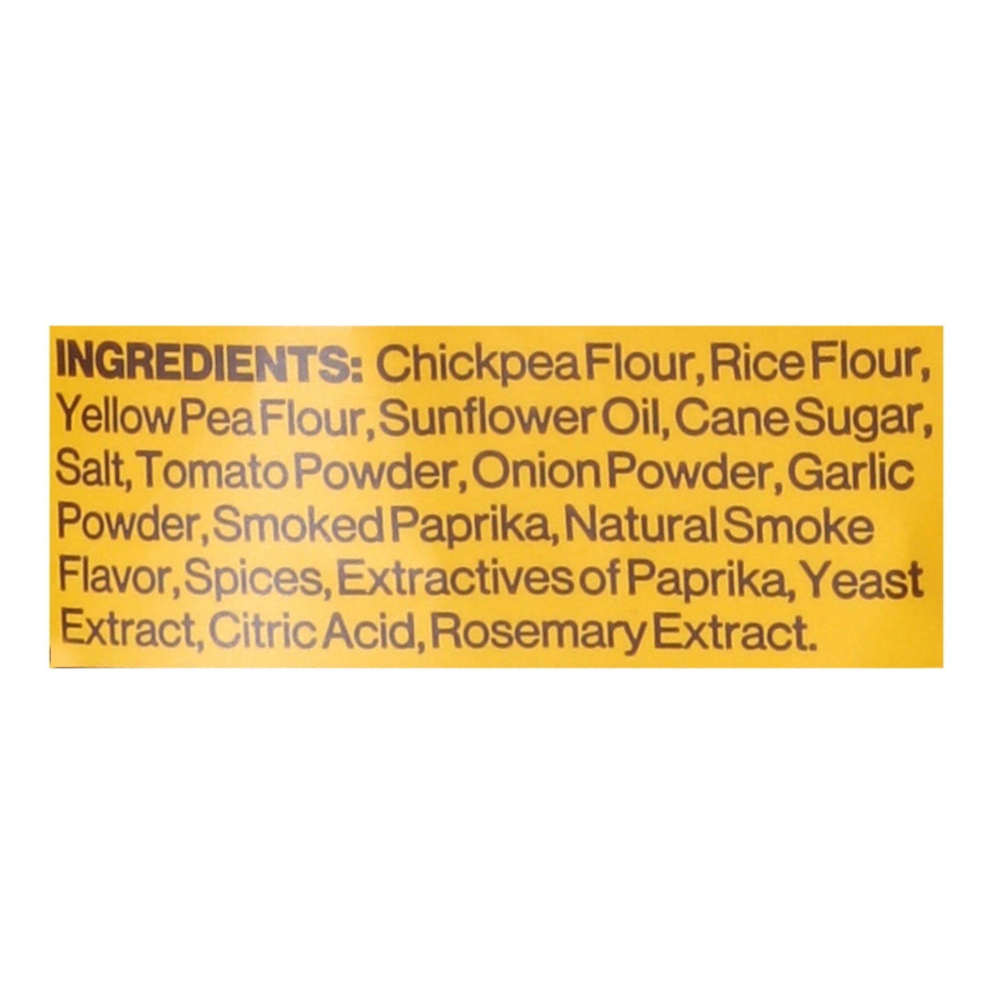 Hippeas Chickpea Puffs Bohemian Barbecue 4 Oz, Case of 12