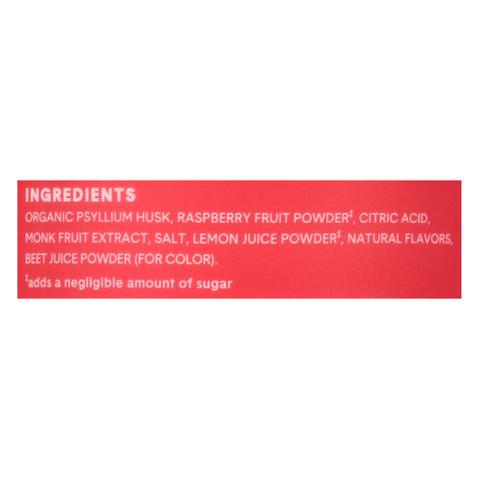 Bellway Super Fiber + Fruit Powder Lemon Raspberry  (8.3 Oz) - Case of 4