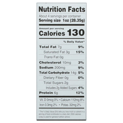 Cheddies Organic Cheddar Classic Sea Salt Crackers 4.2oz (Case of 6)