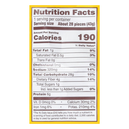 Hippeas Nacho Vibes Chickpea Puffs, 1.5 Ounce Pack (6-Pack)