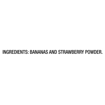 Bare Fruit Banana Chips Strawberry, 2.7 oz, Pack of 12