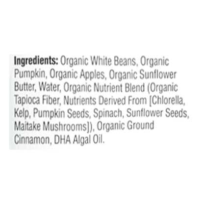 Cerebelly Organic White Bean Pumpkin Apple Puree for Babies (Case of 6 - 4 Oz)
