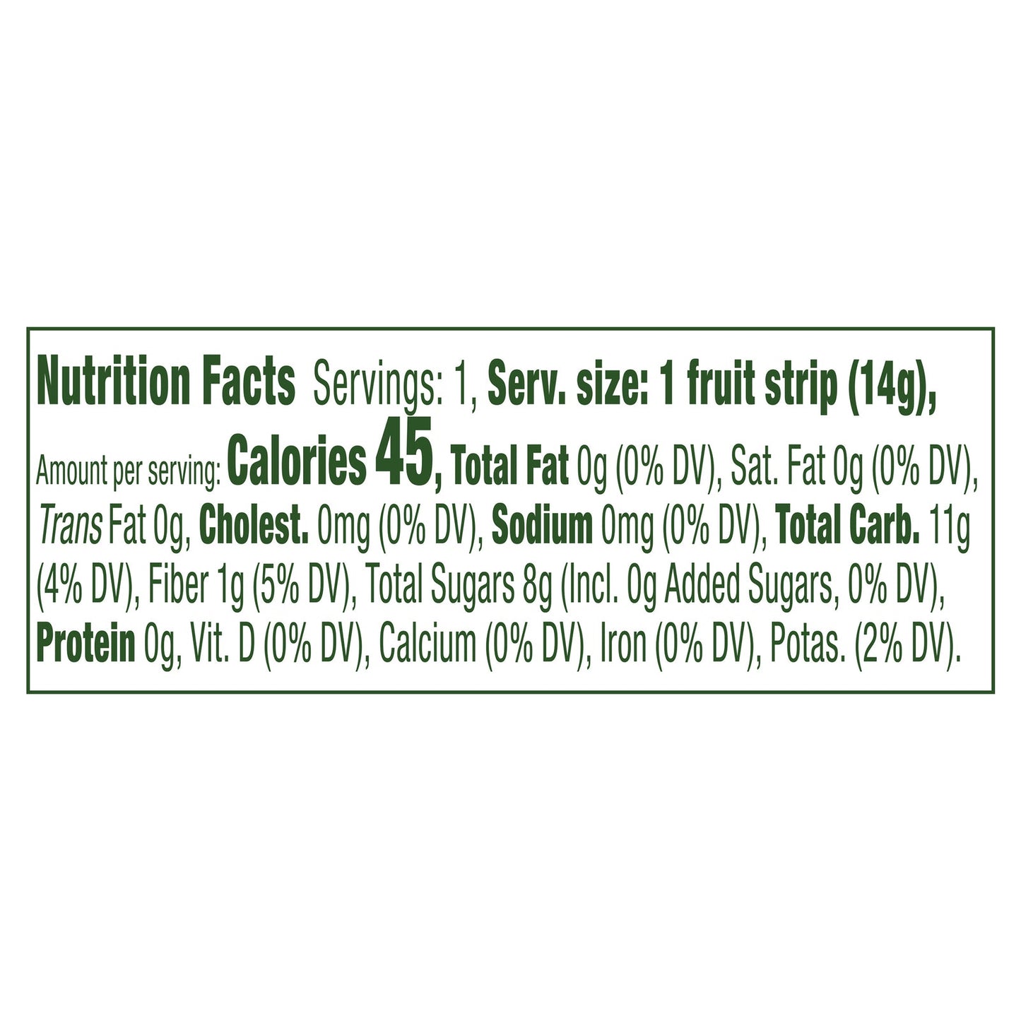 Stretch Island Fruit Strips, Apricot - Black Forest, 0.5 Oz Pack (Case of 30)