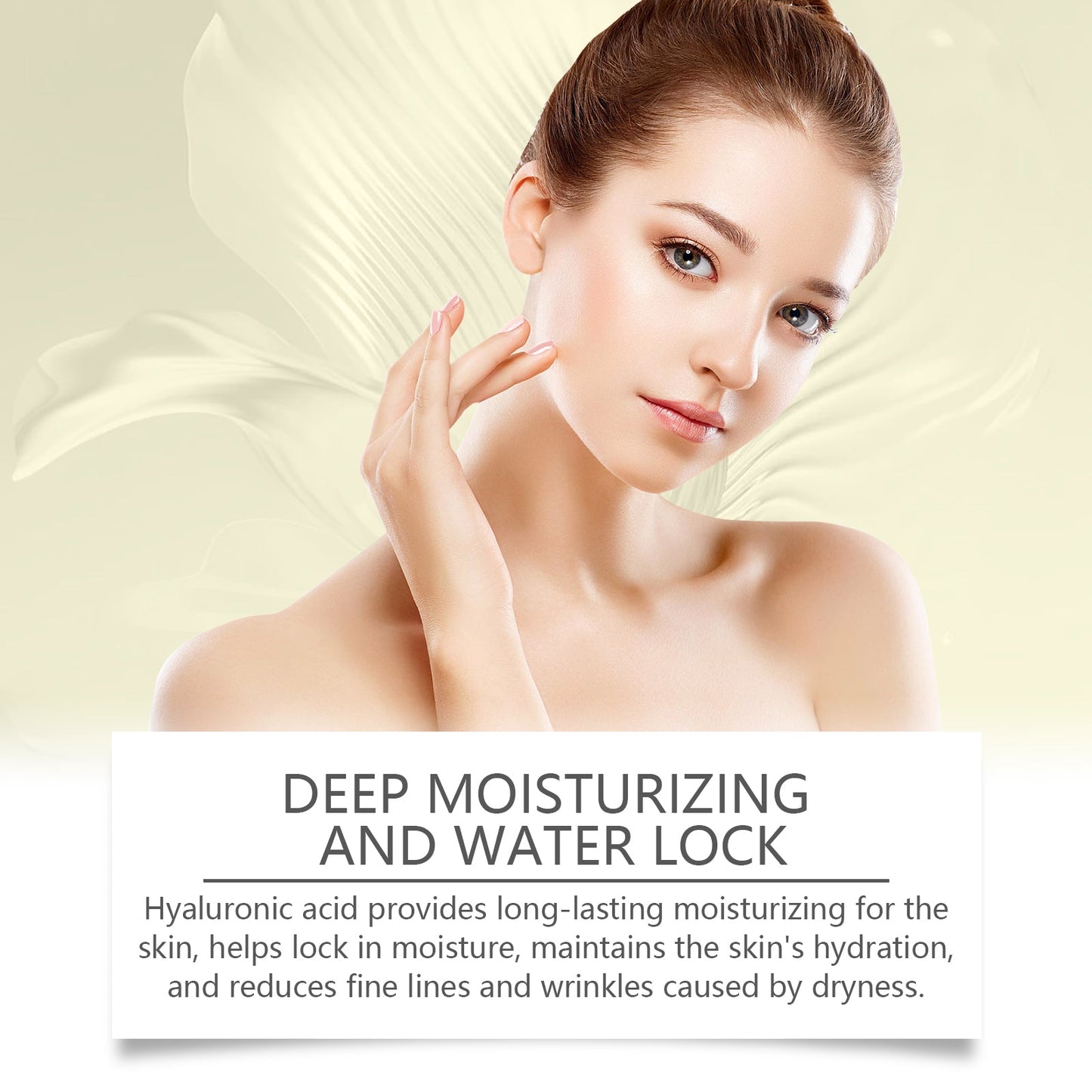 OUHOE Moisturizing Essence, Moisturizing And Gently Moisturizing Facial Skin Brightening And Smoothing Fine Lines Essence