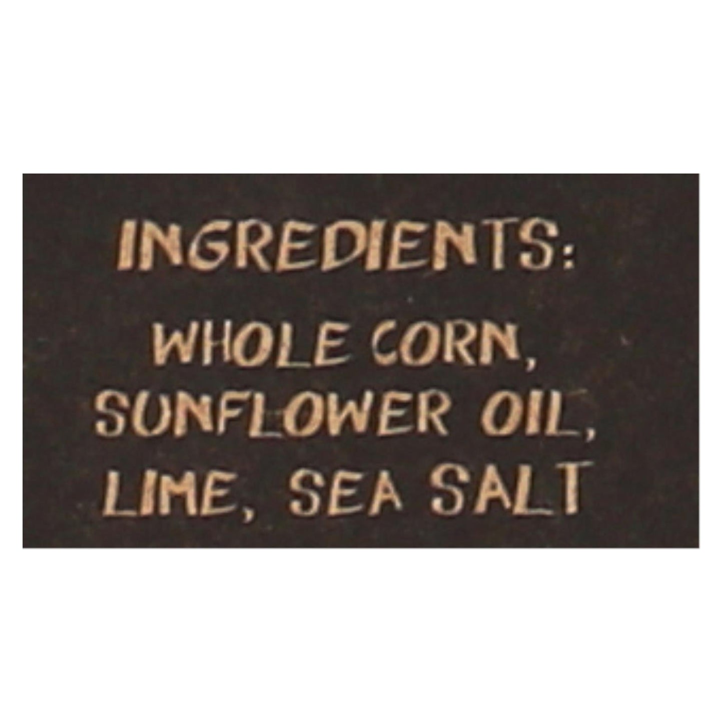 Sabor Mexicano Original Handmade Corn Chips - 11 x 10 oz. Case