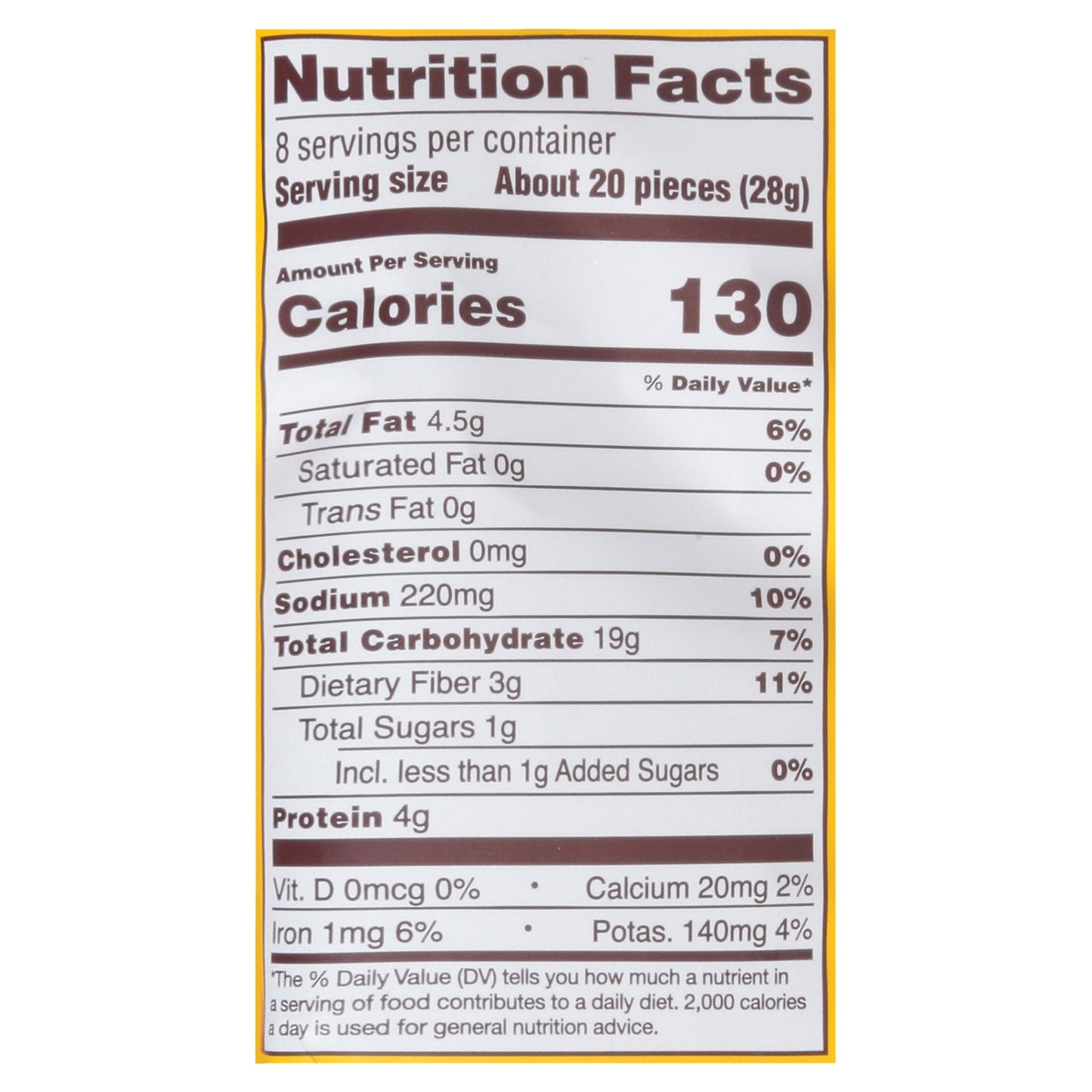 Hippeas White Cheddar Chickpea Puffs, 8 oz