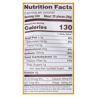 Hippeas White Cheddar Chickpea Puffs, 8 oz