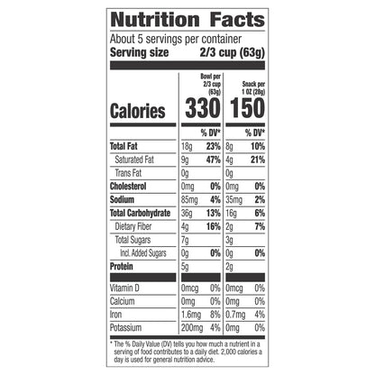 Cascadian Farm Organic Coconut Cashew Granola - 11 oz Weight, Case of 4