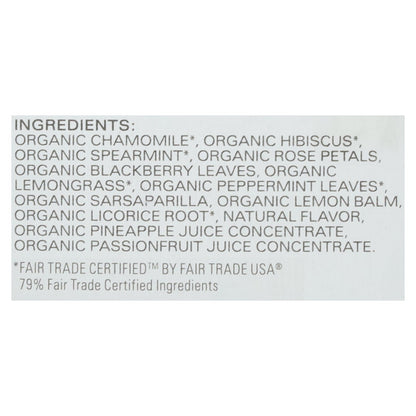 Tazo Organic Calm Chamomile Herbal Tea, 16 Tea Bags Per Box (Pack of 6)
