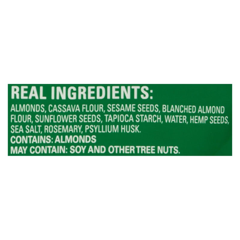 Hippie Snacks Almond Crisp Rosemary - 2.5 oz (Case of 8)