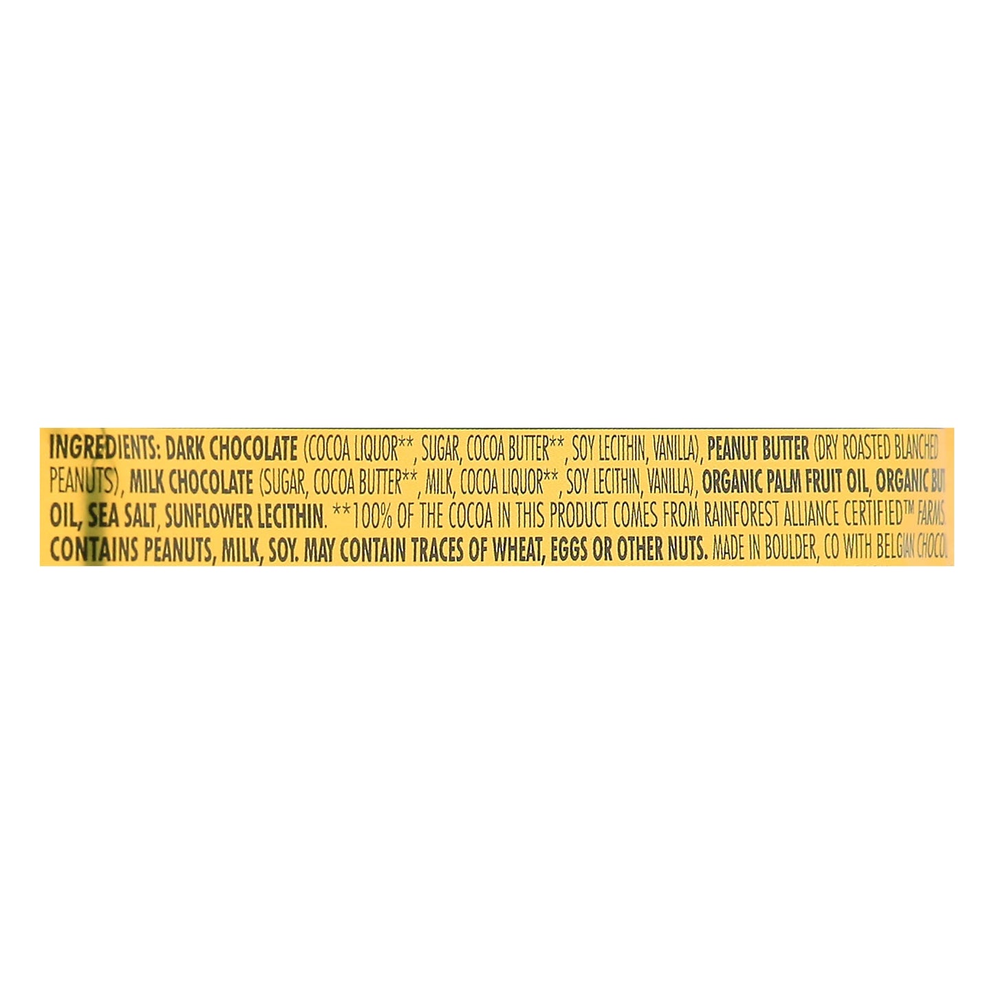Chocolove Peanut Butter Dark Chocolate - 1.2 oz - Pack of 10