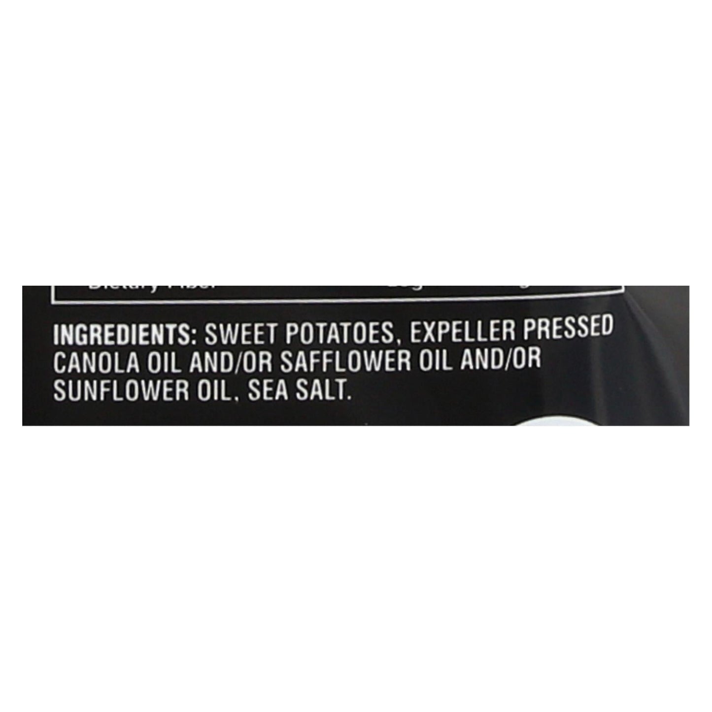 Terra Sweet Potato Chips, Sea Salt, 5 oz Bag, Case of 12