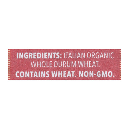 Delallo Organic Whole Wheat Fusilli Pasta Number 27 - 8 oz. (Pack of 8)