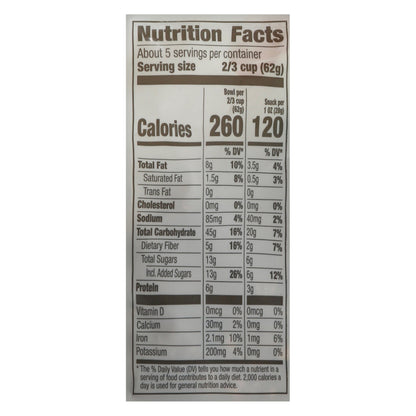 Cascadian Farm Organic Dark Chocolate Almond Granola - Pack of 4 (11 Oz Each)