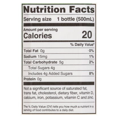 Saint James Organic Green Tea, Original Flavor - Case of 12 - 16.9 fl. oz. Bottles